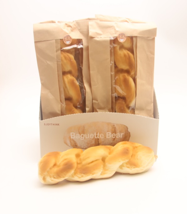 SQUISHY Baguette Piccolo PU Slow Rise (Ricrescita Lenta) 14cm In Sacchetto in carta – 12ass – In espo da 6pz…x6…x192